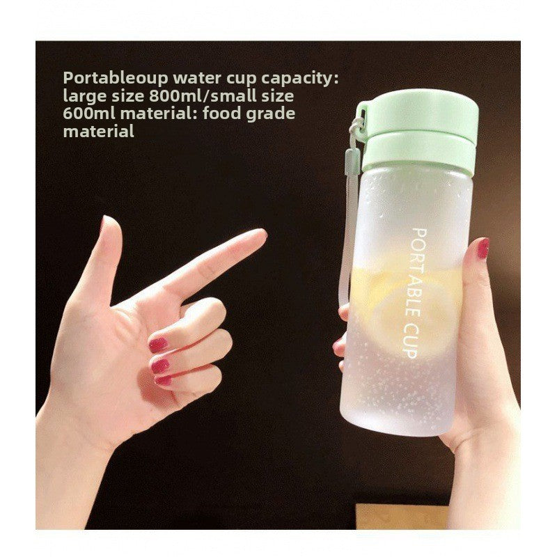 Double Lid Fruit Infusion Water Bottle