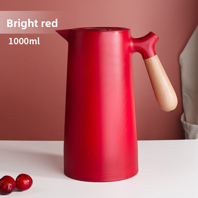 Insulated Pitcher with Glass Liner
