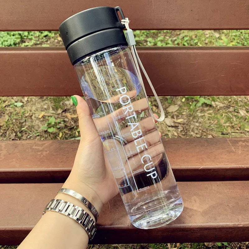 Double Lid Fruit Infusion Water Bottle