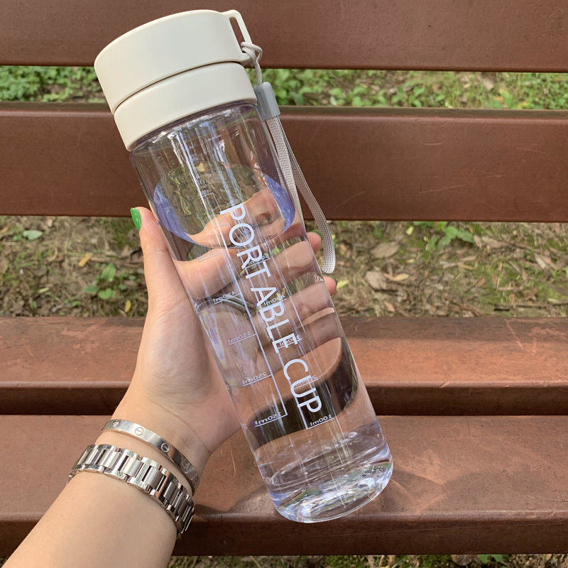 Double Lid Fruit Infusion Water Bottle