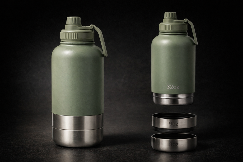Steel Pet Water Bottle