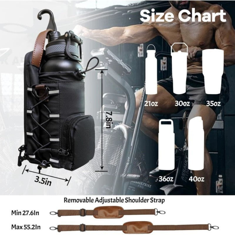 Magnetic Fitness Bottle Bag