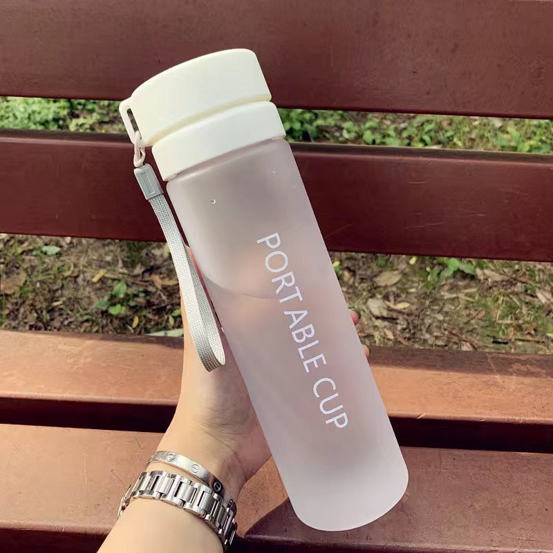 Double Lid Fruit Infusion Water Bottle