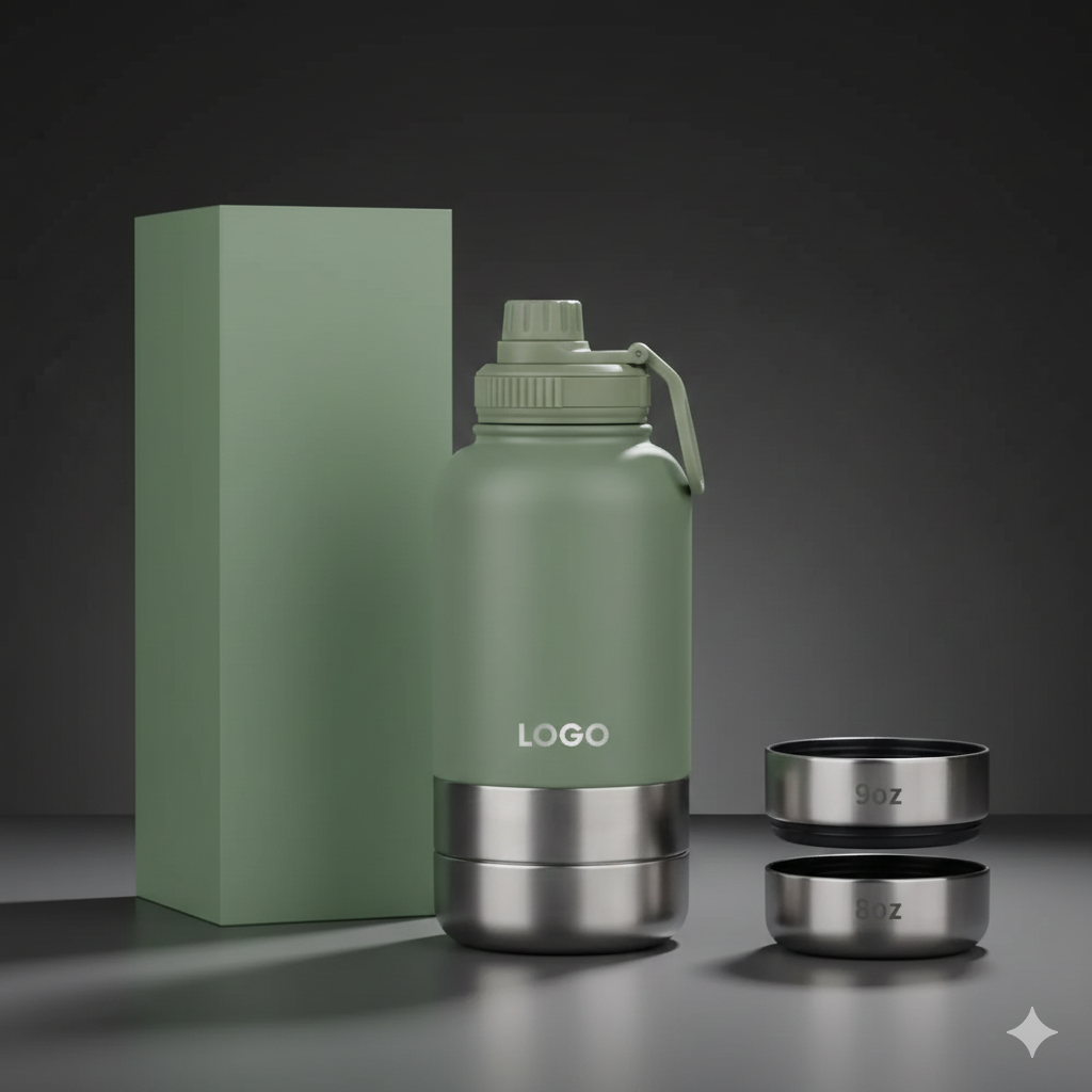 Steel Pet Water Bottle