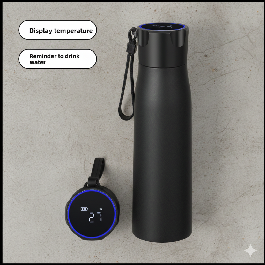 3-in-1 Smart display bottle