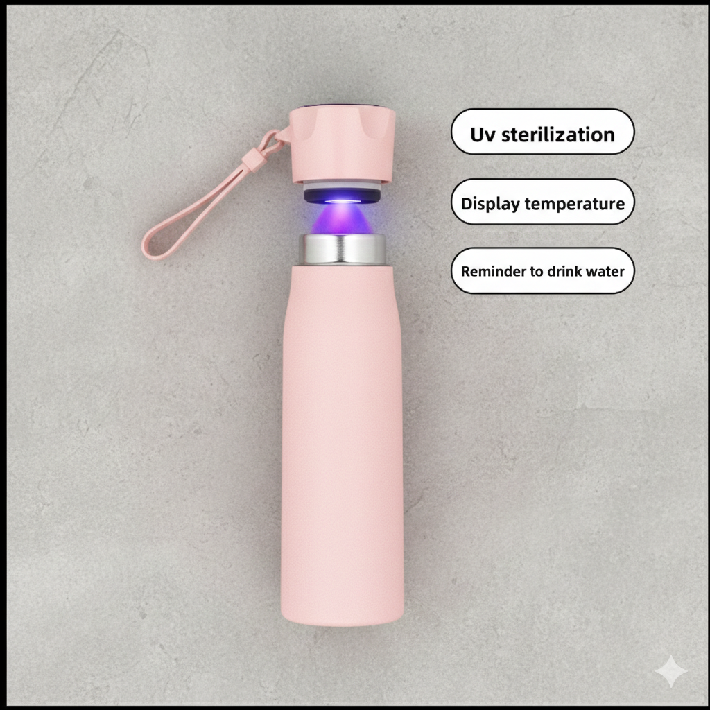 3-in-1 Smart display bottle