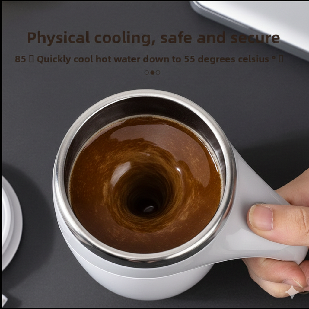 Magnetic Mixing Cup Stainless Steel