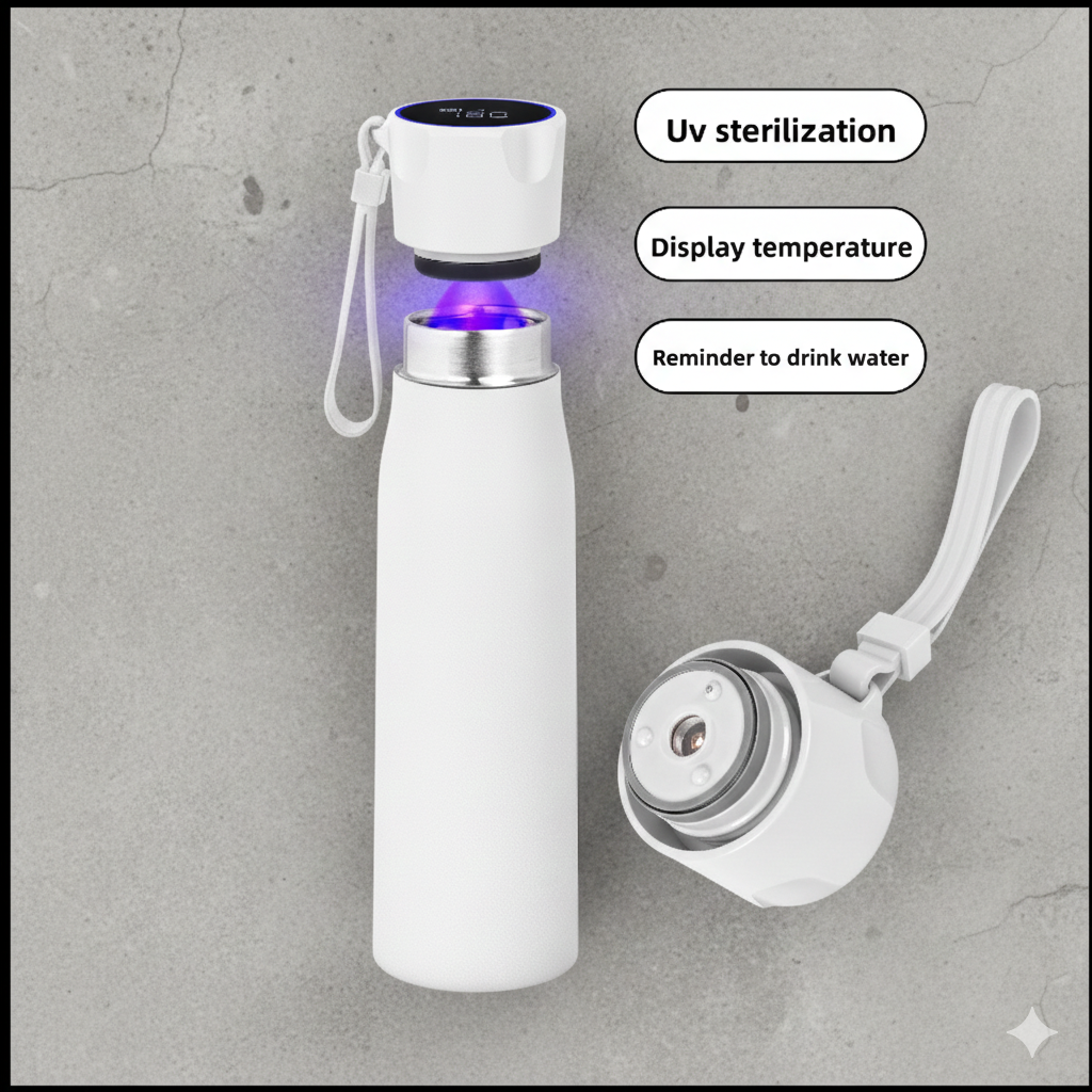 3-in-1 Smart display bottle