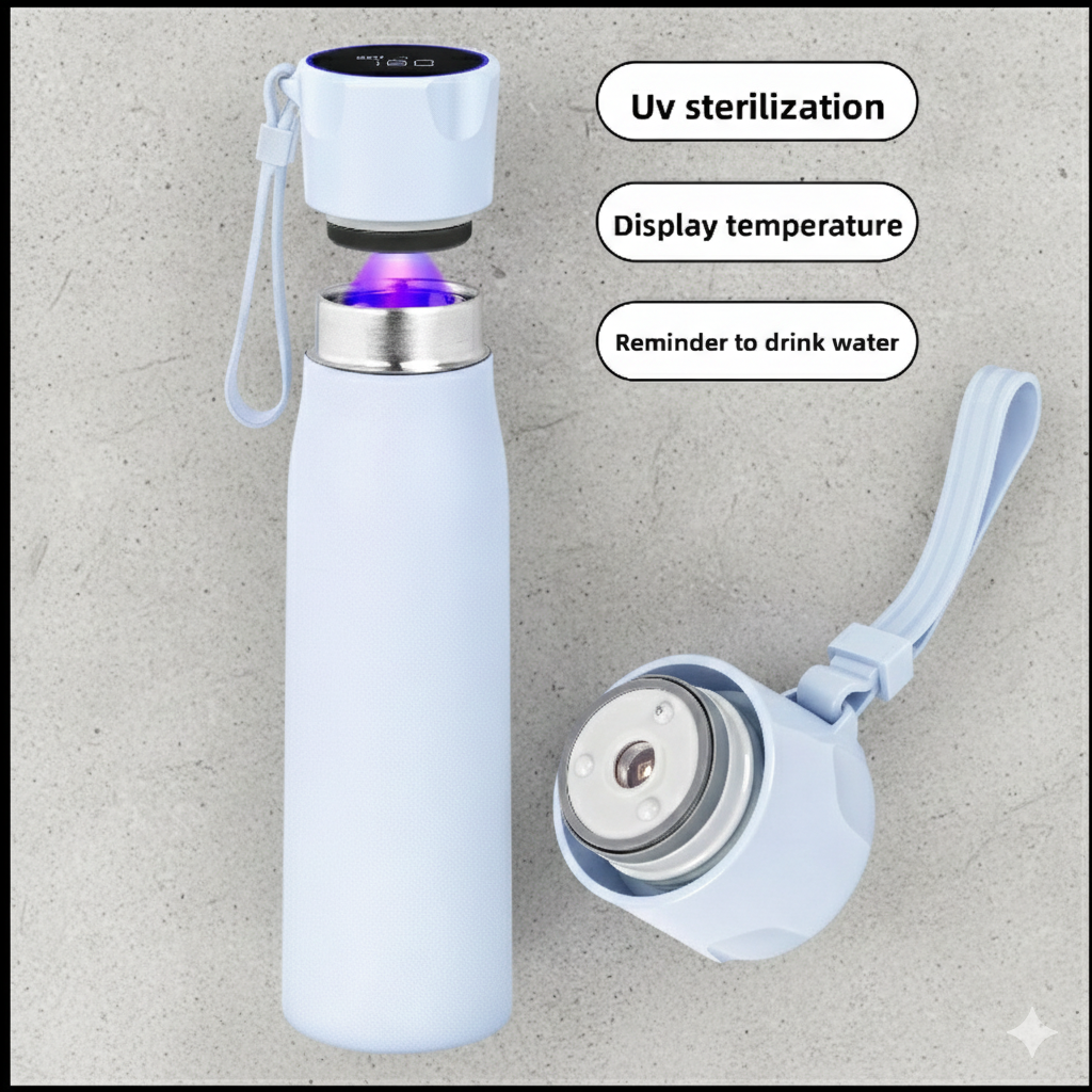 3-in-1 Smart display bottle