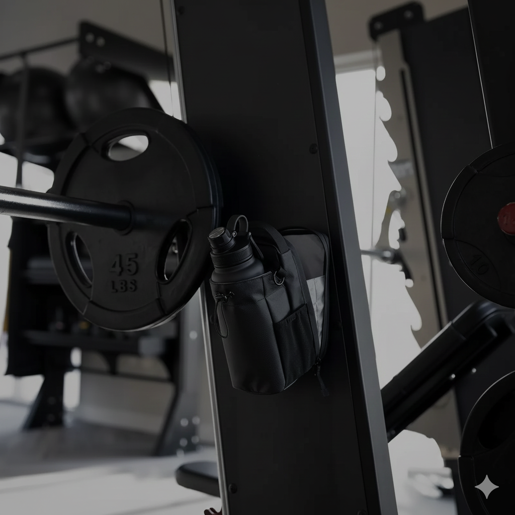 Magnetic Fitness Bottle Bag