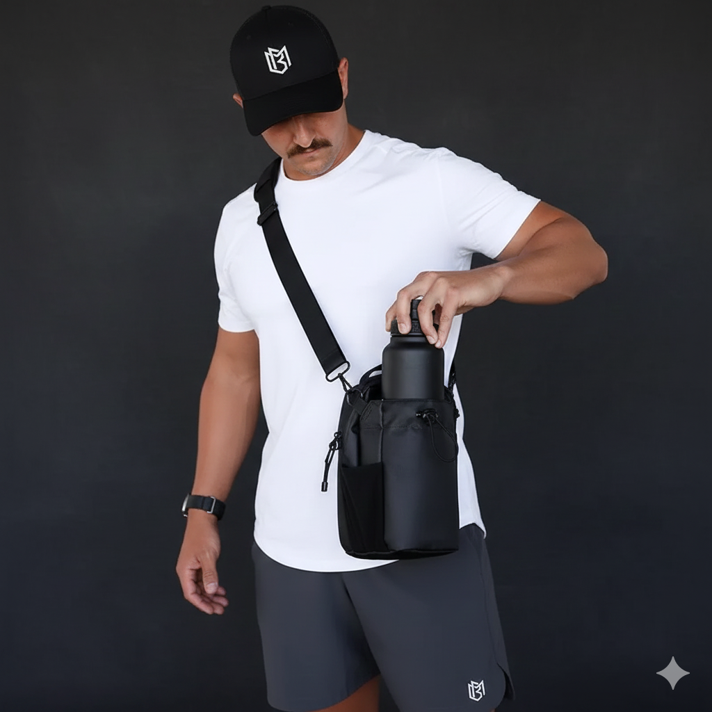Magnetic Fitness Bottle Bag