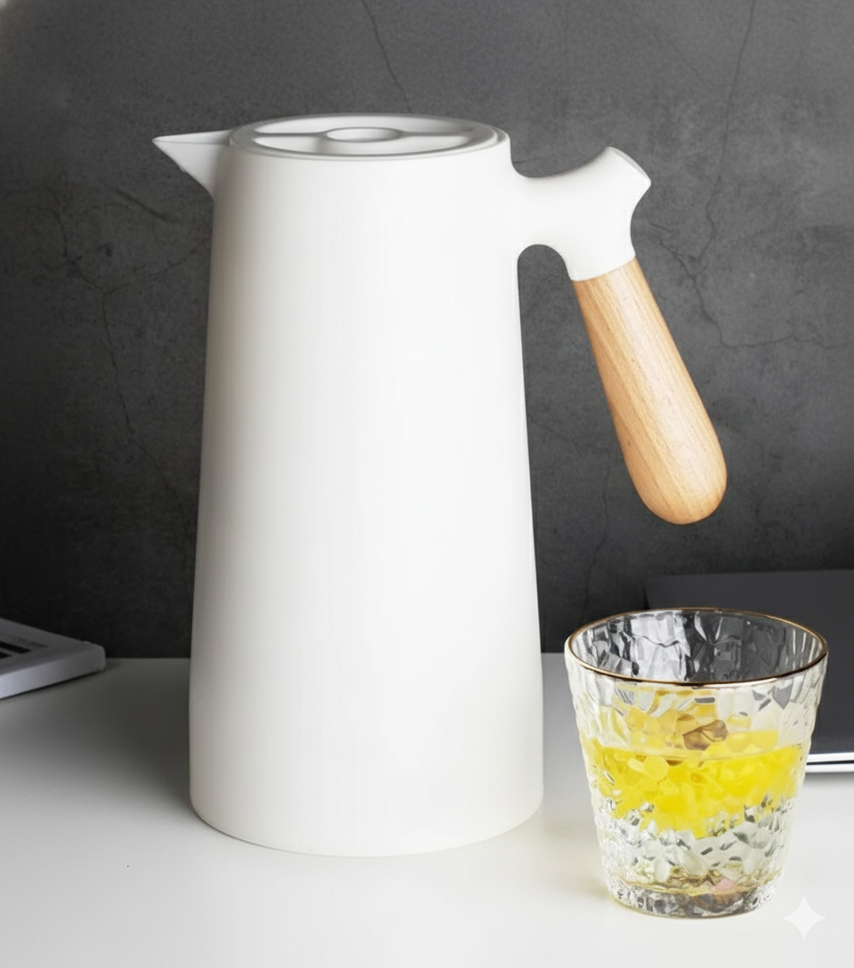Insulated Pitcher with Glass Liner