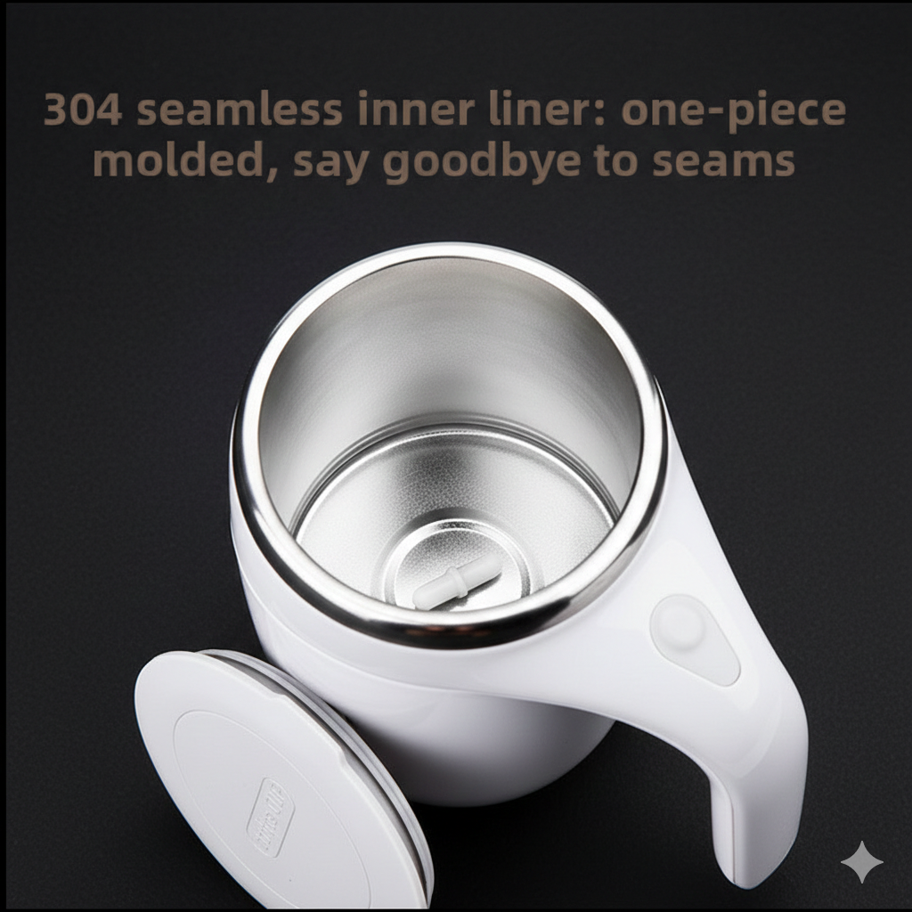 Magnetic Mixing Cup Stainless Steel