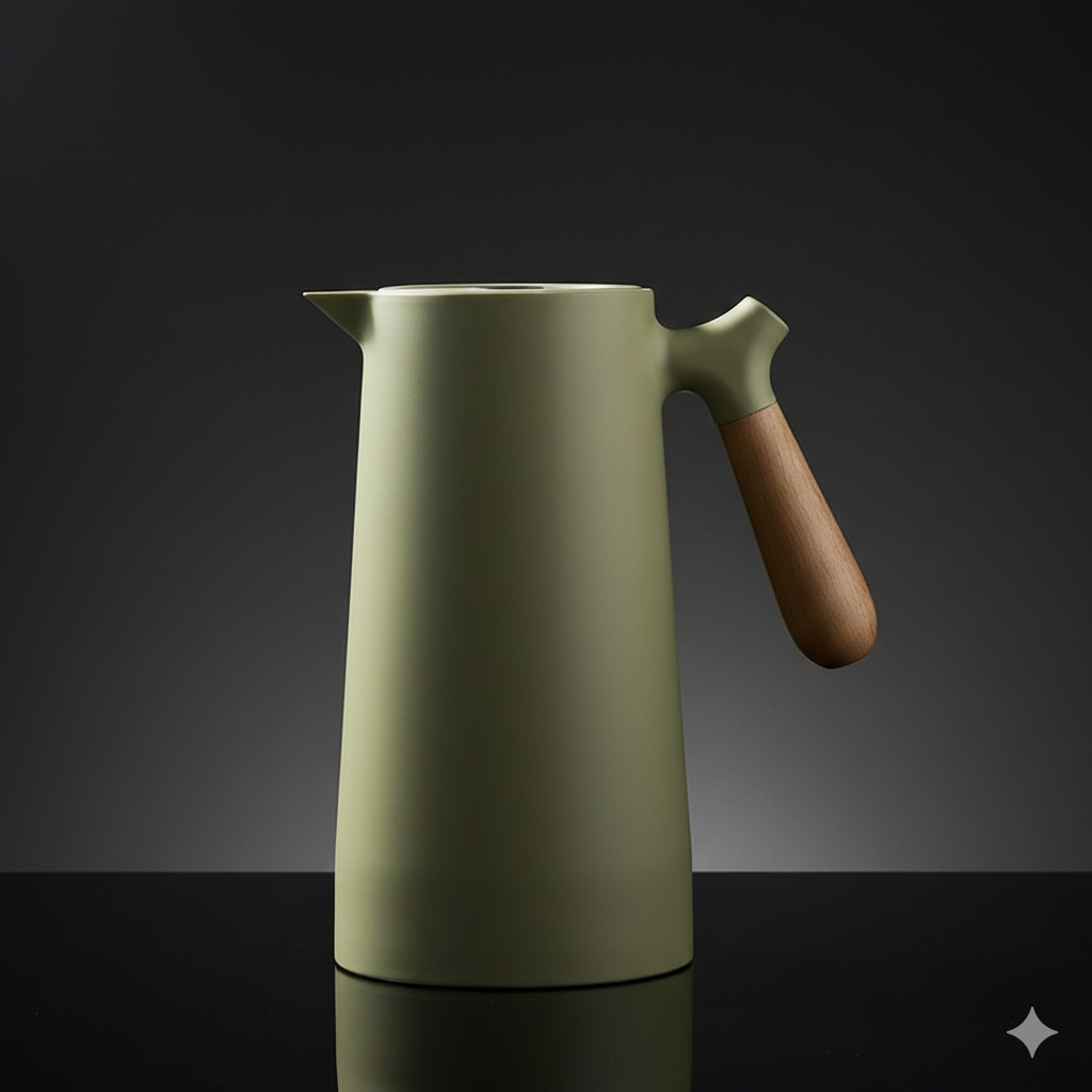 Insulated Pitcher with Glass Liner