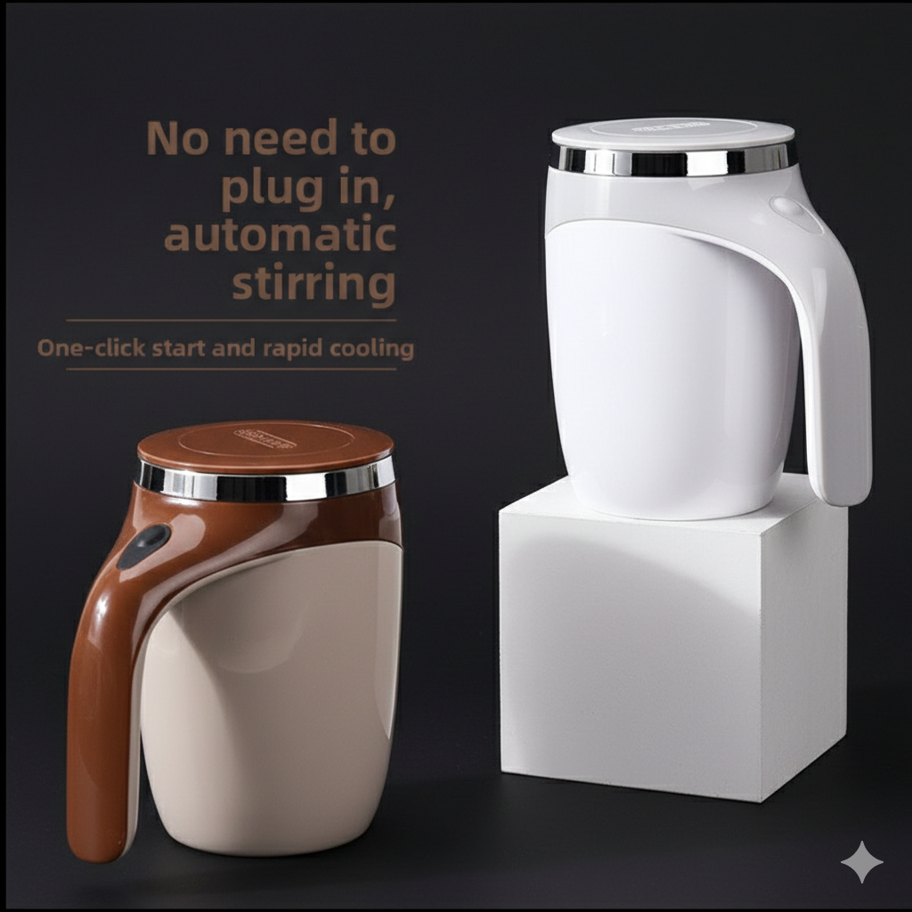 Magnetic Mixing Cup Stainless Steel