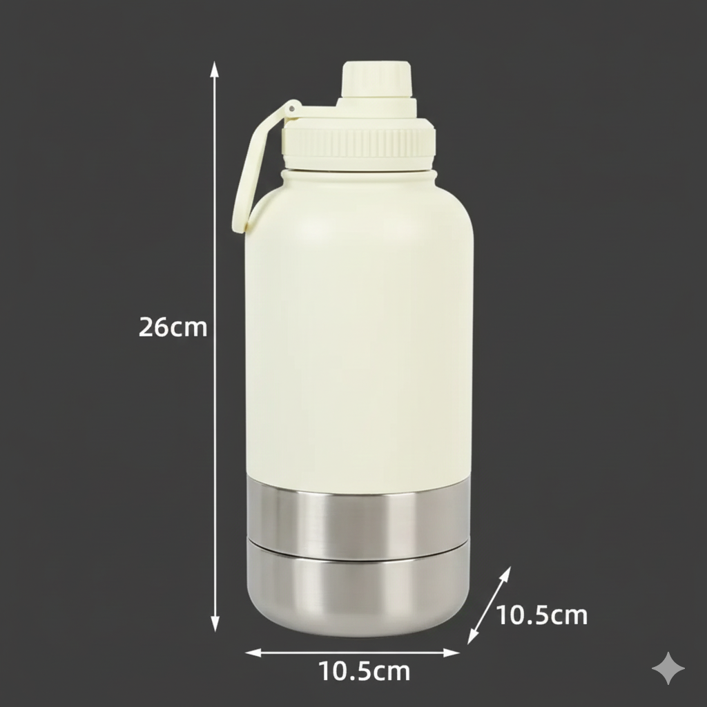Steel Pet Water Bottle