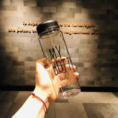 Double Lid Fruit Infusion Water Bottle