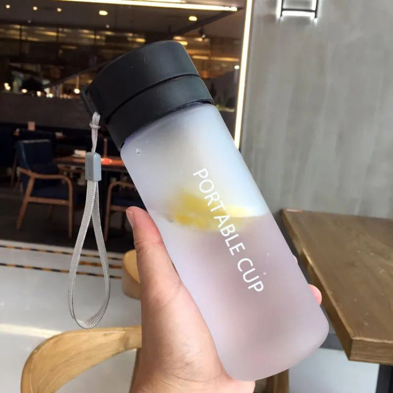 Double Lid Fruit Infusion Water Bottle