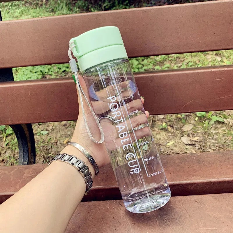 Double Lid Fruit Infusion Water Bottle