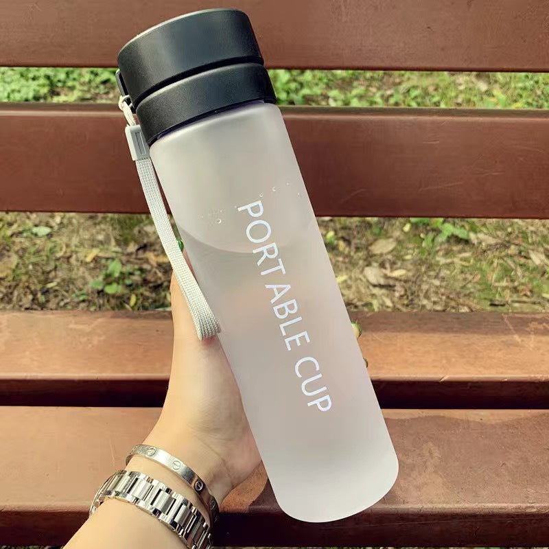 Double Lid Fruit Infusion Water Bottle