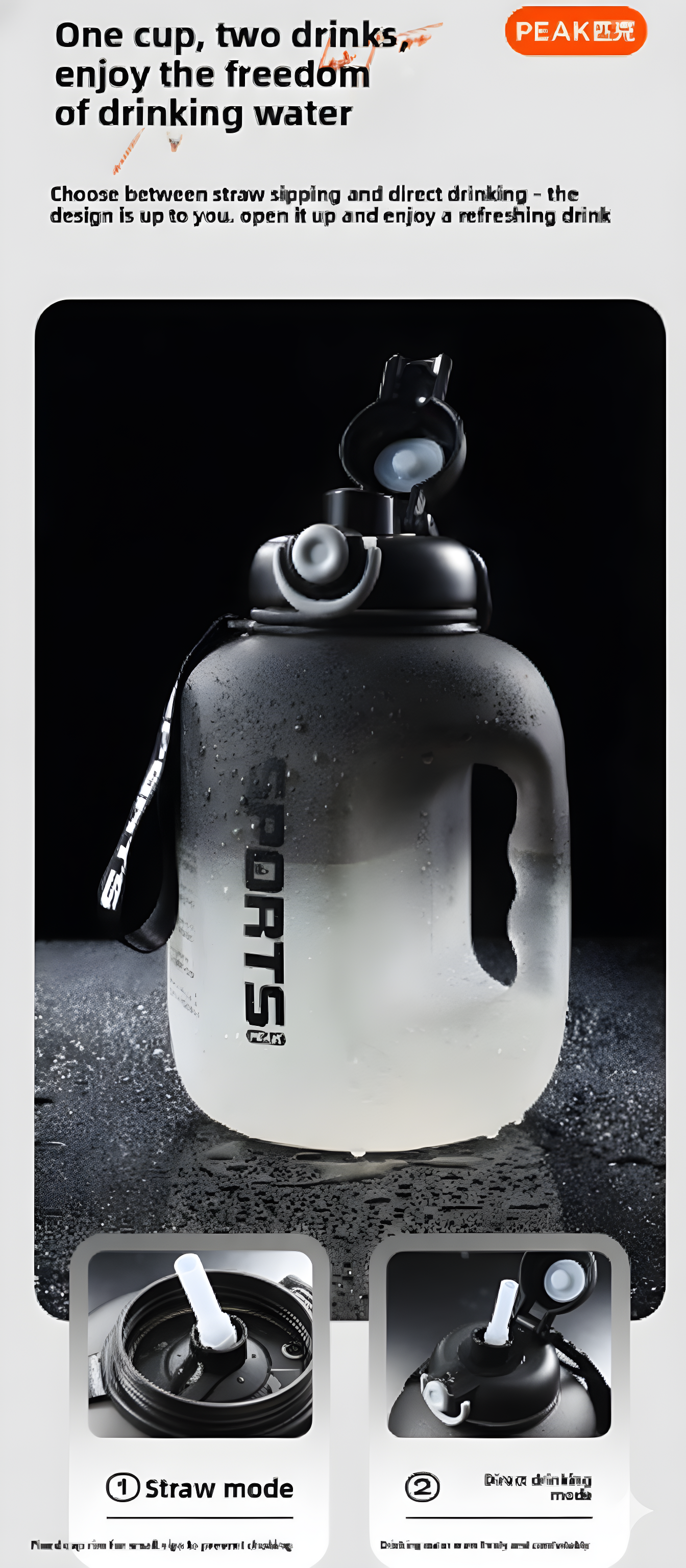 Exercise and Fitness Water Bottle
