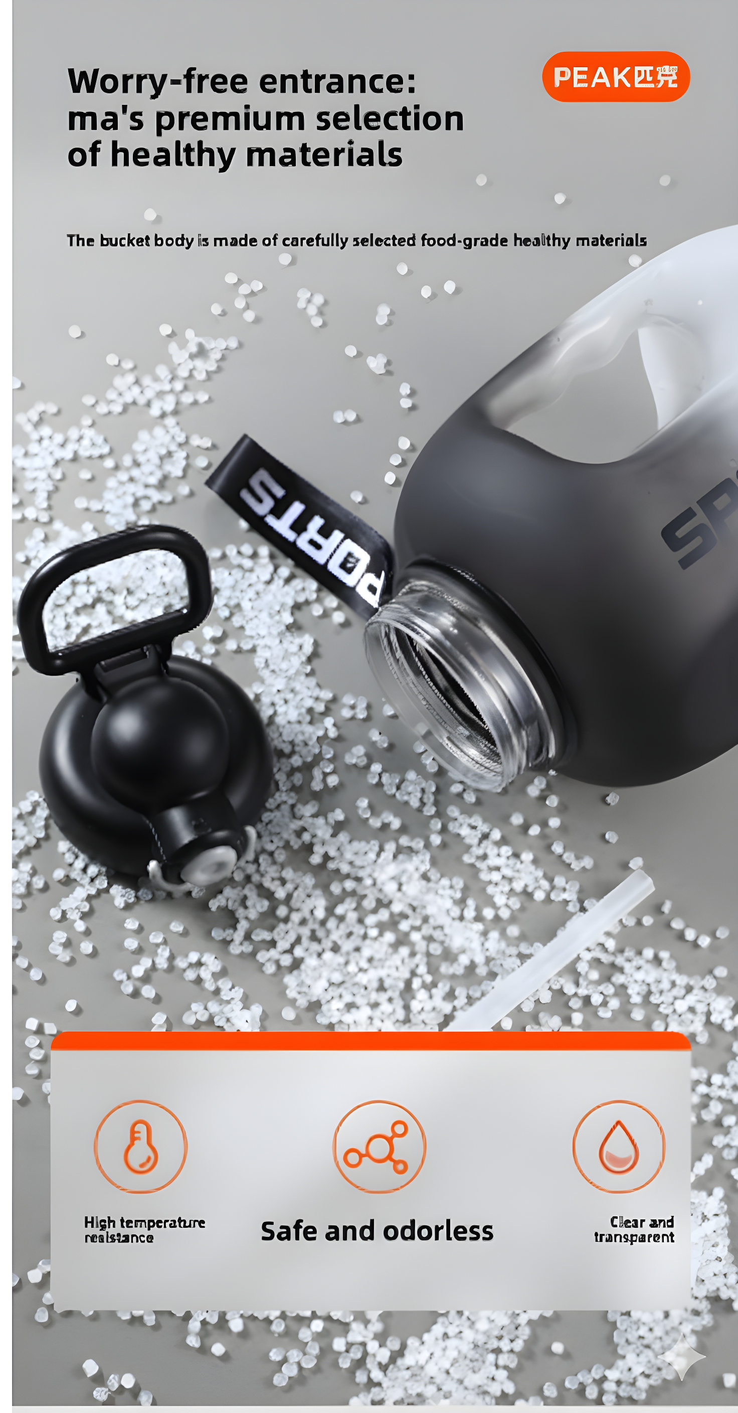Exercise and Fitness Water Bottle